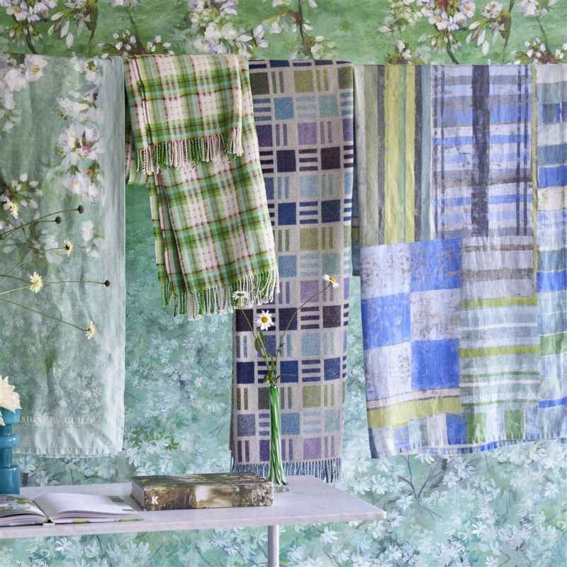 Bainbridge Throw by Designers Guild in Delft Blue