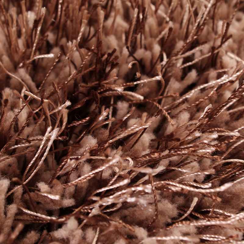 Balotelli Mixed Shaggy Rugs in Beige Choc