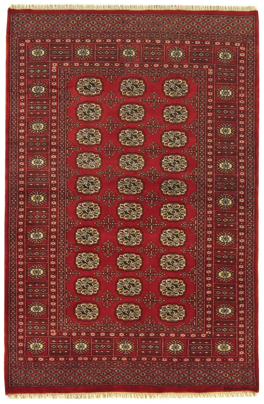bokhara red Rug.