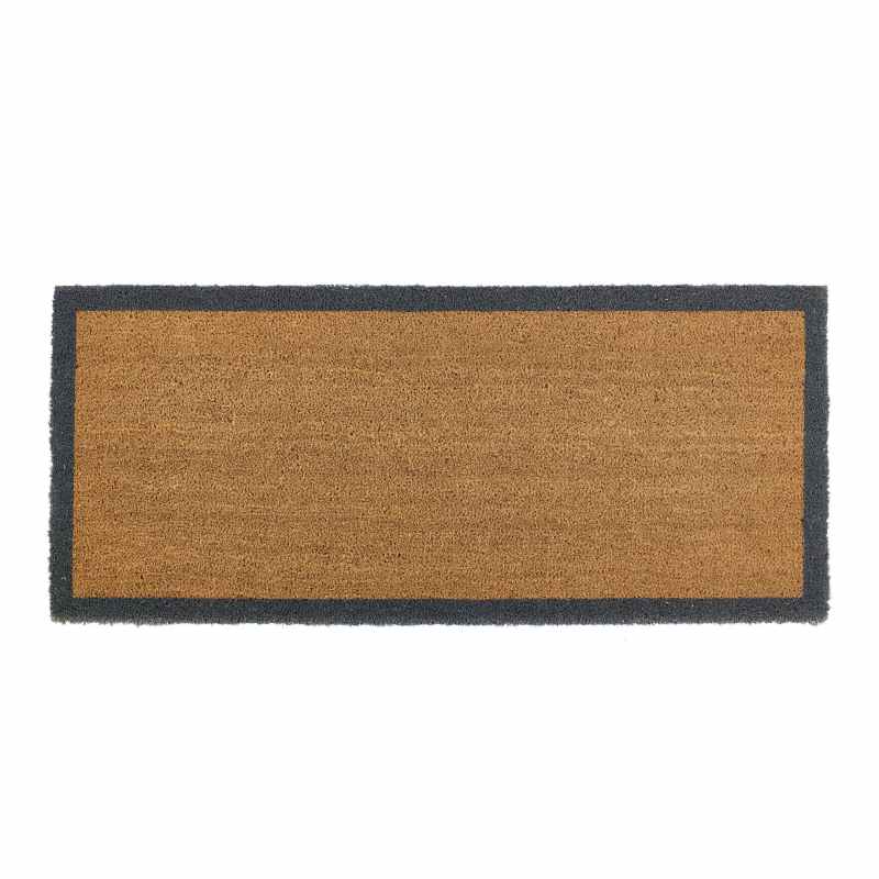 Border Coir Coconut Husk Doormats in Natural