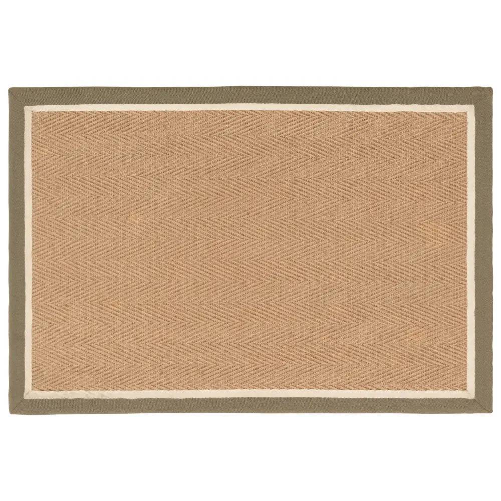 Bordo Herringbone Khaki Cream RS