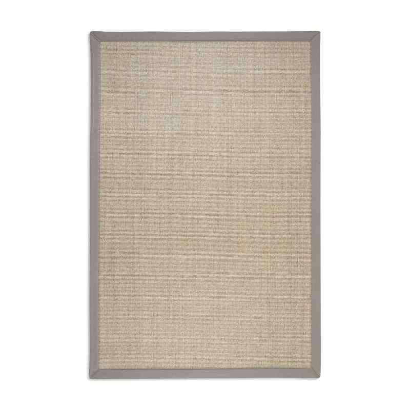 Boucle Sesame Natural Fibre Sisal Bordered Camel Rugs