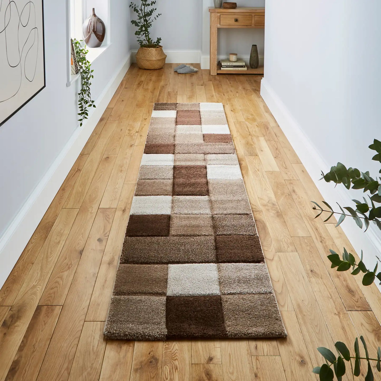 Brooklyn 646 Beige Brown Rug RS