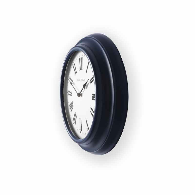 Brookvale Large Station Clock 115787 by Laura Ashley in Dusky Seaspray Blue