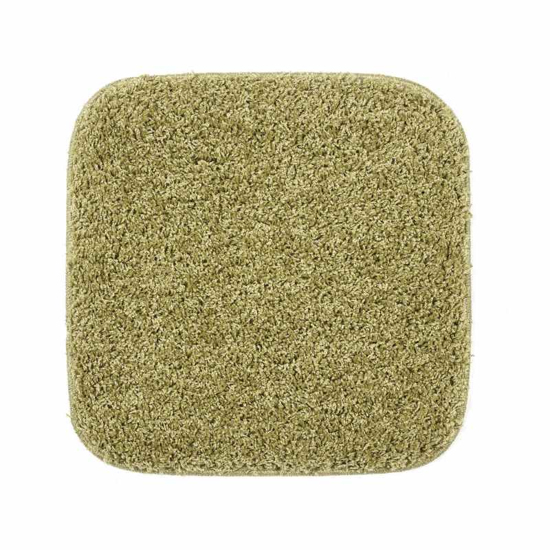Buddy Bath Washable Toilet Bathroom Mat Rugs in Green