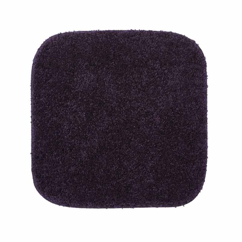 Buddy Bath Washable Toilet Bathroom Mat Rugs in Plum Purple