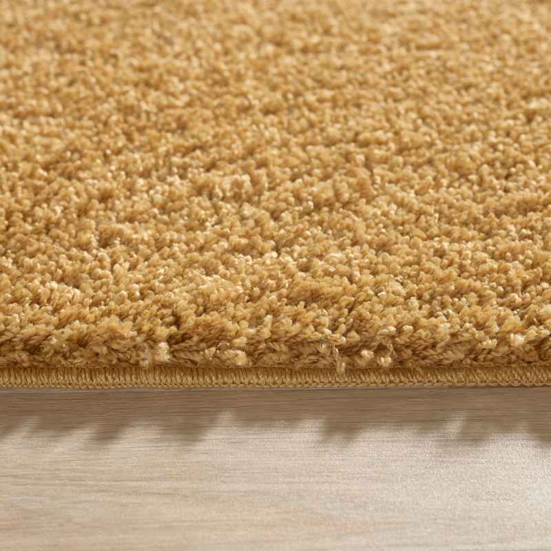 Buddy Bath Mat And Toilet Washable Set in Ochre Yellow