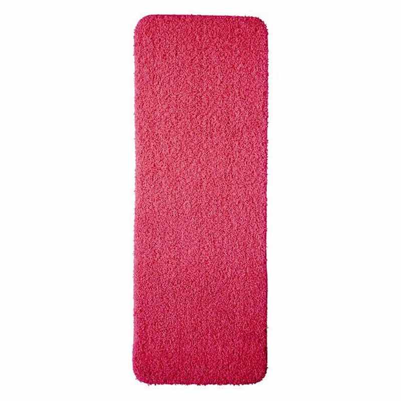 Buddy Washable Hallway Runner Rugs in Pink