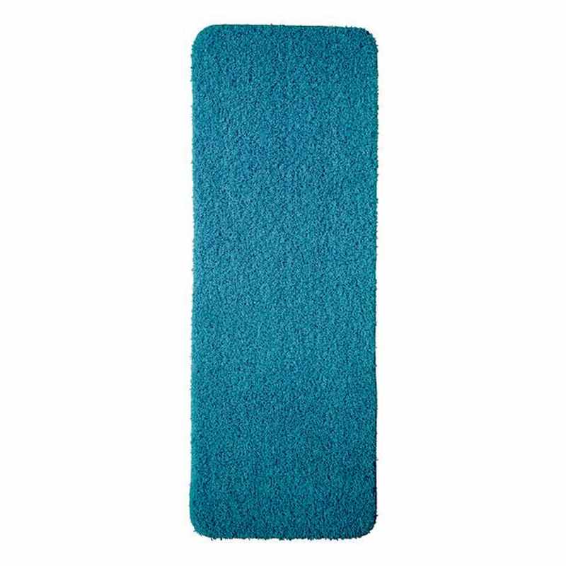 Buddy Washable Hallway Runner Rugs in Teal
