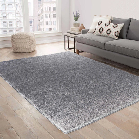 California 600 Silver Rug