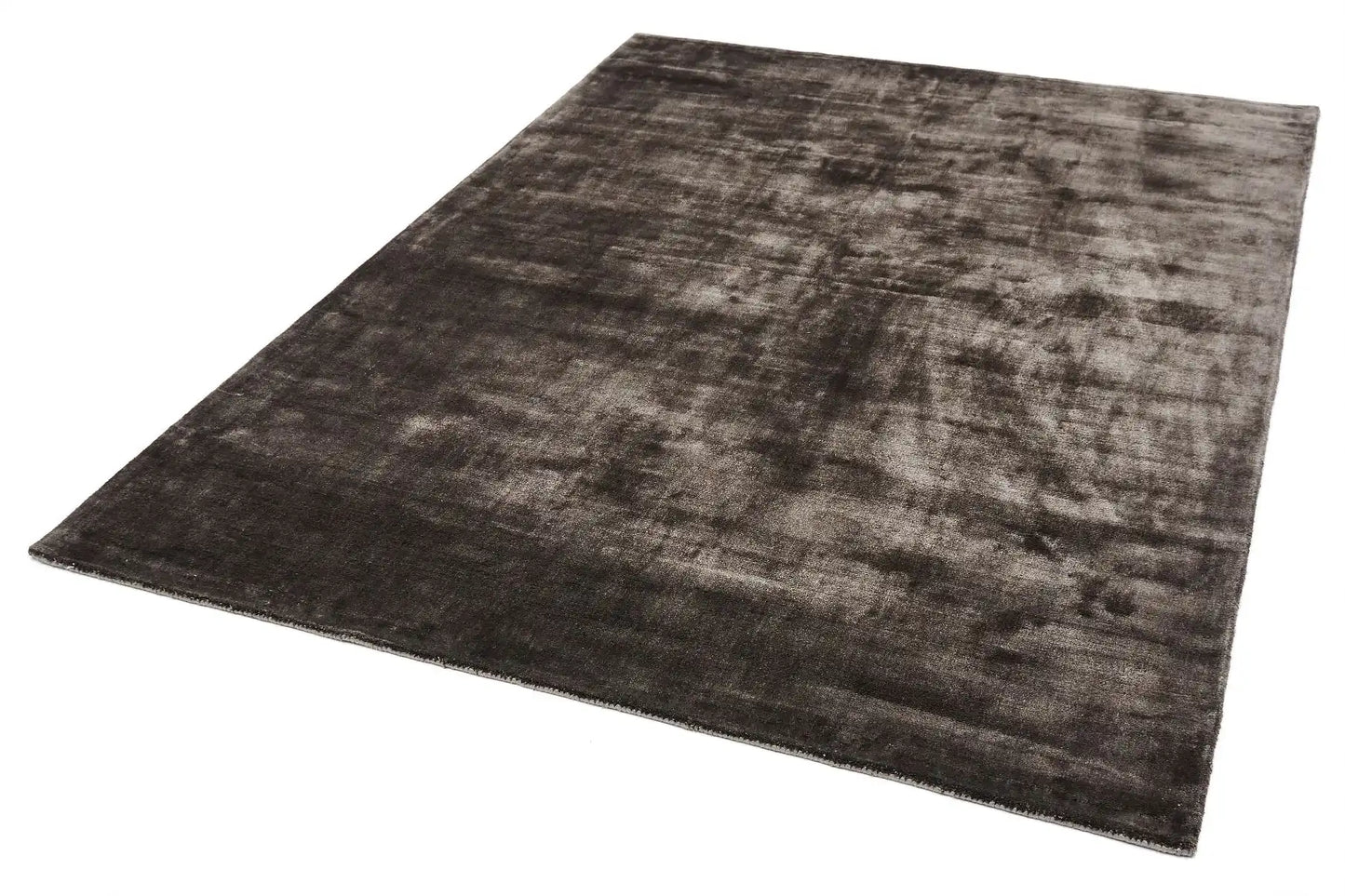 Asiatic chrome charcoal Grey Living Room  Rug.