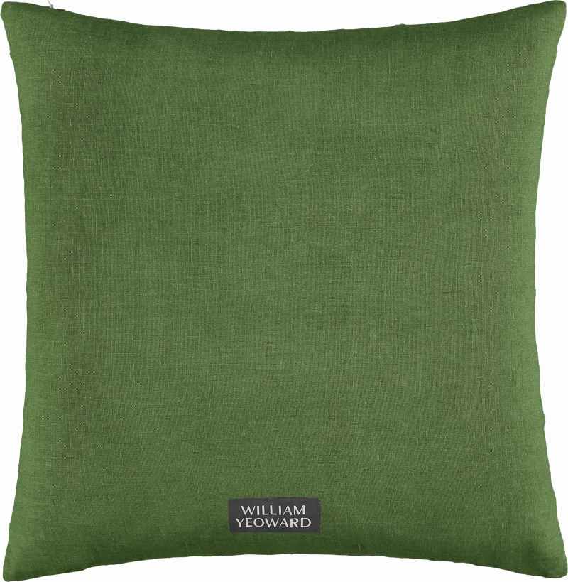 Coleridge Embellished Cushion by William Yeoward in Sage Green