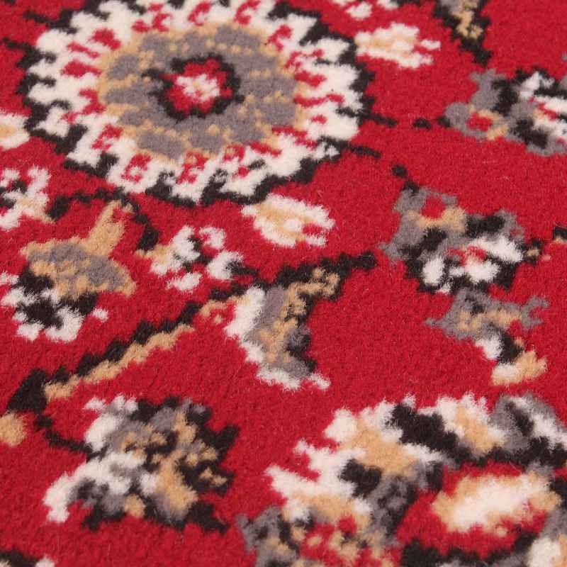 Coronation Circular Rugs in Red by Rugstyle