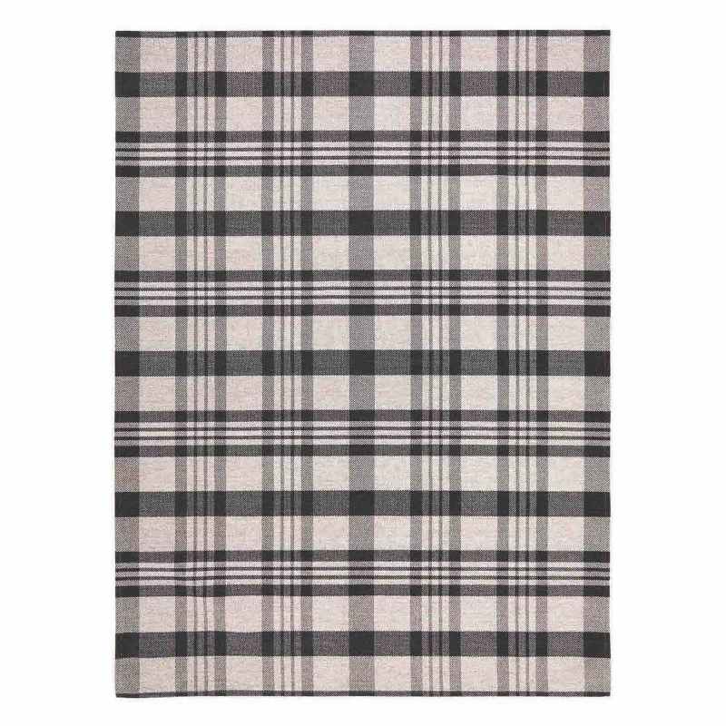 Cottage Washable Flatweave rugs 10K in grey