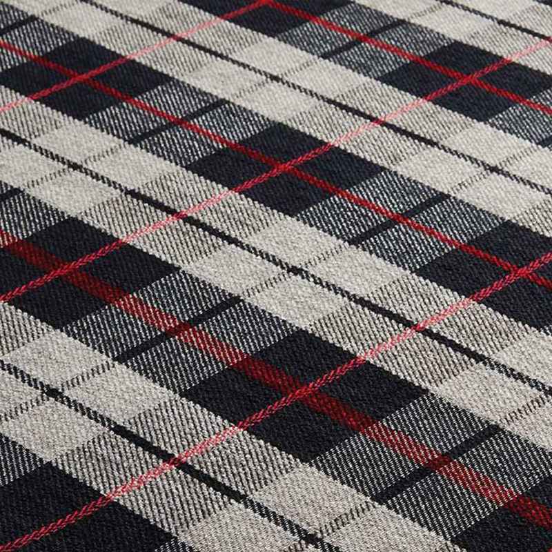 Cottage Washable Flatweave rugs 11E ini Black