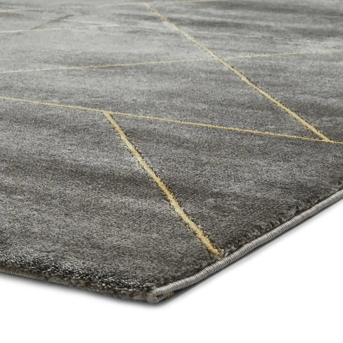Craft 23486 Dark Grey Gold Rug RS