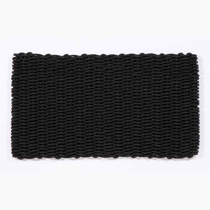 Didsbury Braided Rope Doormat in Charcoal Grey