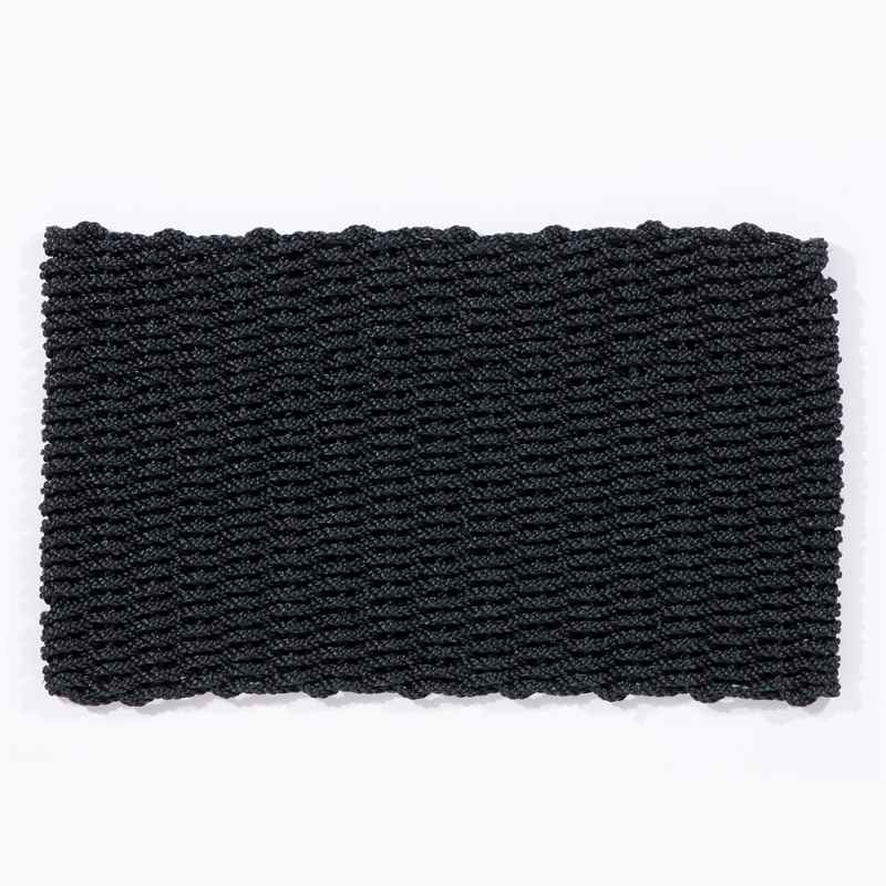 Didsbury Braided Rope Doormat in Navy Blue
