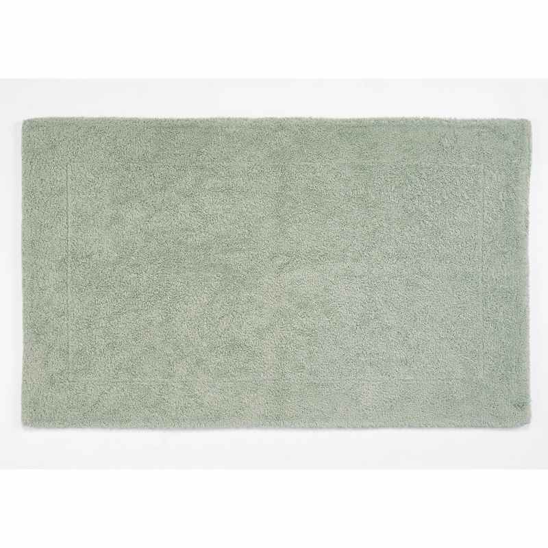 Double Bath Mat 210 by Designer Abyss & Habidecor in Aqua Blue