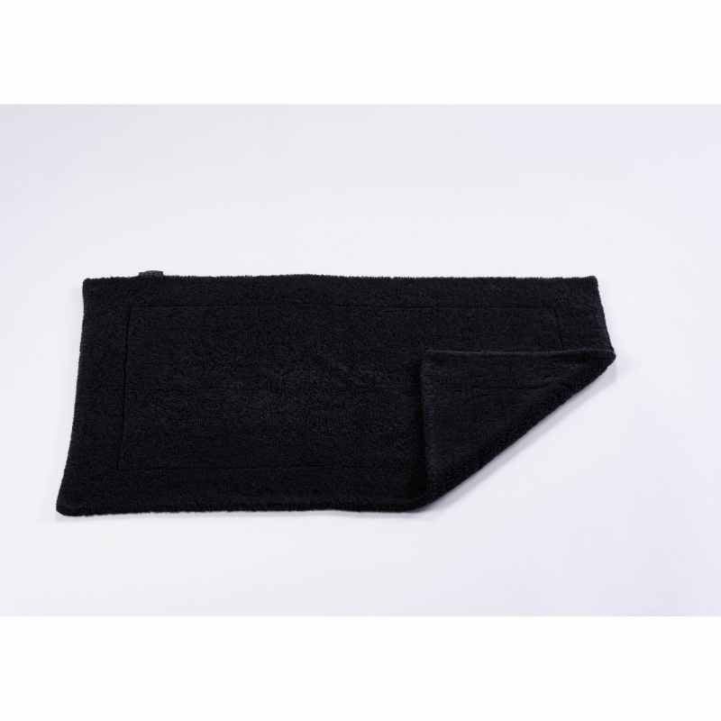 Double Bath Mat 990 by Designer Abyss & Habidecor in Black