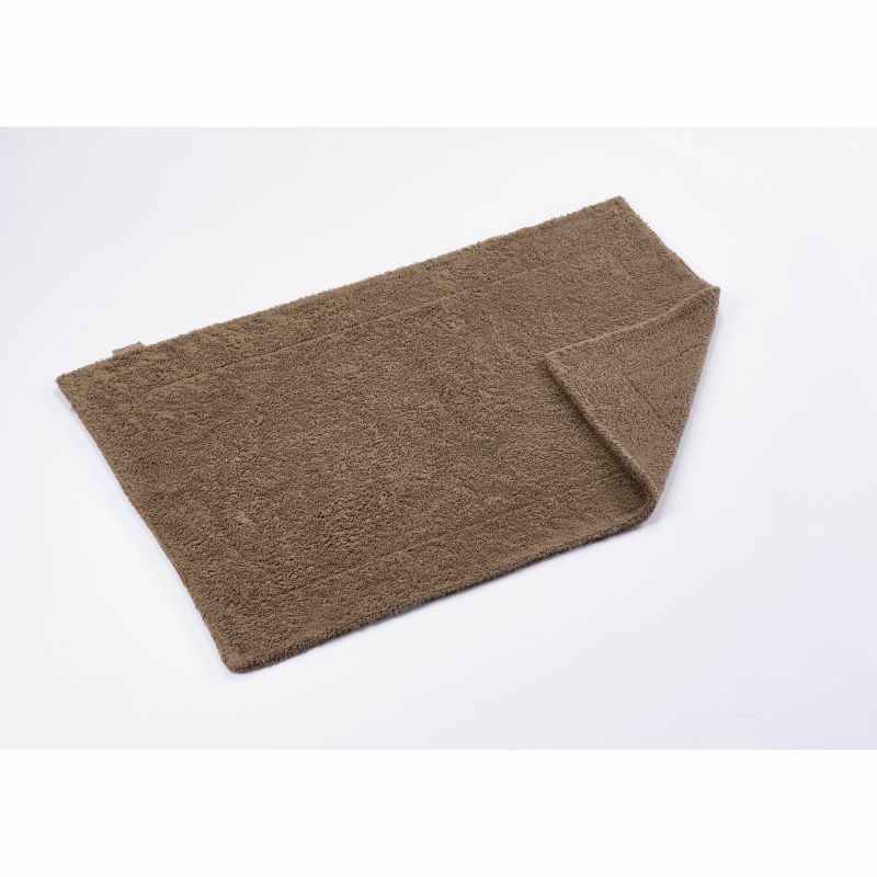 Double Bath Mat 771 by Designer Abyss & Habidecor in Funghi Brown