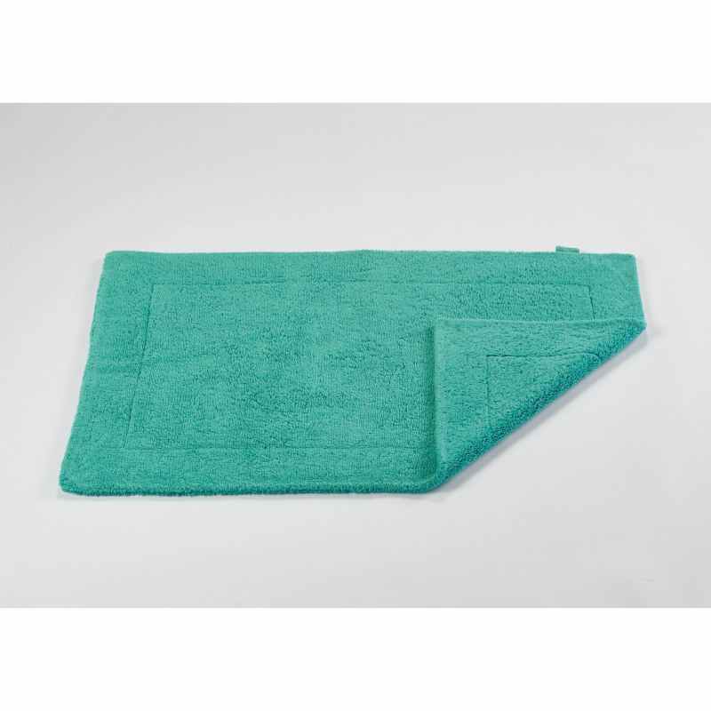 Double Bath Mat 302 by Designer Abyss & Habidecor in Lagoon Blue