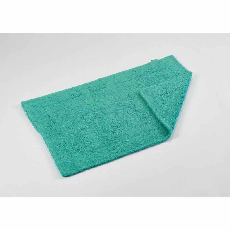 Double Bath Mat 302 by Designer Abyss & Habidecor in Lagoon Blue
