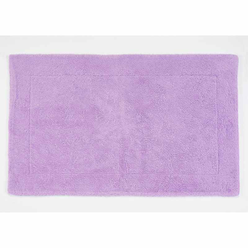 Double Bath Mat 430 by Designer Abyss & Habidecor in Lupin Blue