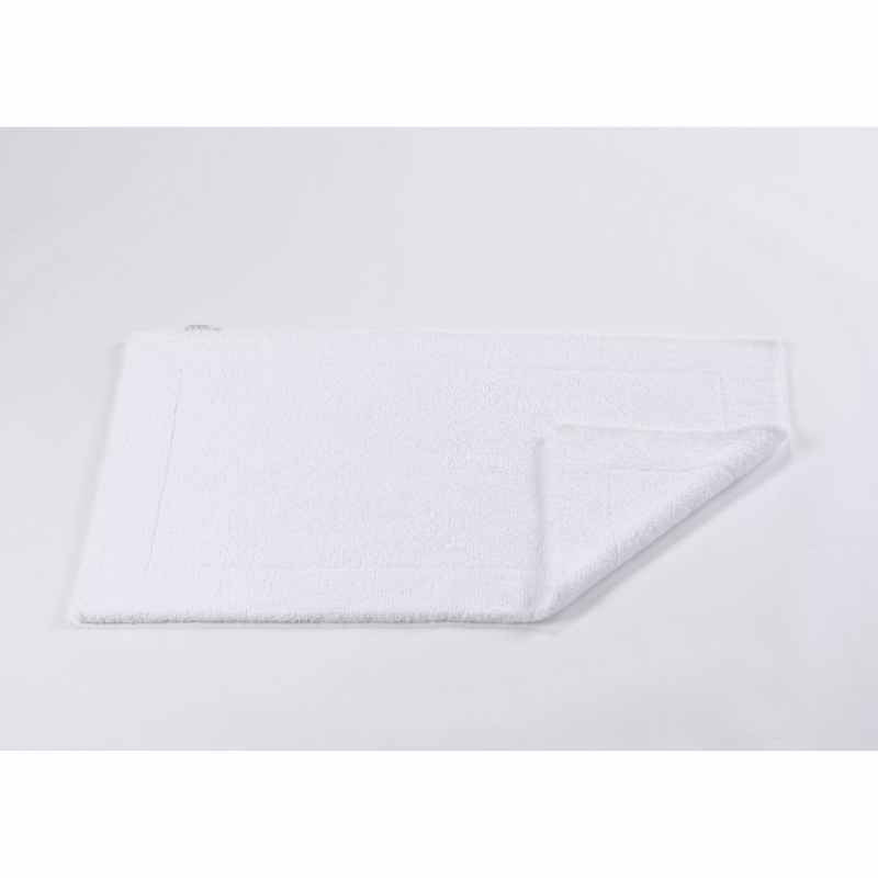 Double Bath Mat 100 by Designer Abyss & Habidecor in White