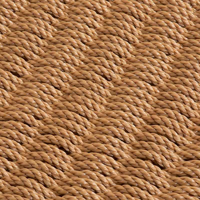 Didsbury Braided Rope Doormat in Natural Beige