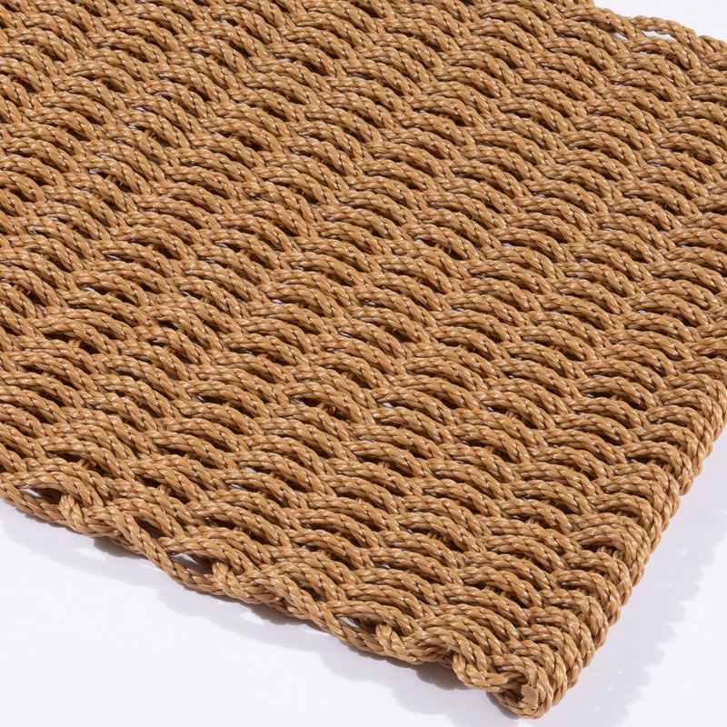 Didsbury Braided Rope Doormat in Natural Beige