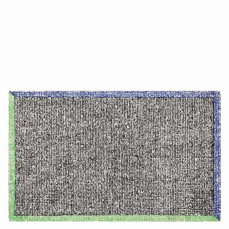 Elliottdale Border Wool Rug by Designers Guild in Charcoal Grey