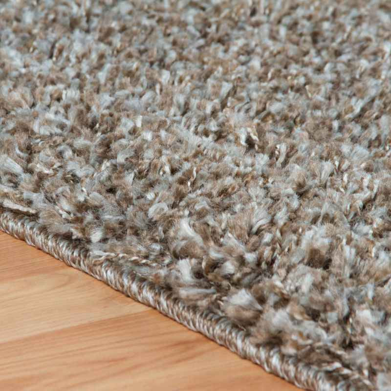 Elsa Shaggy Rugs in Beige