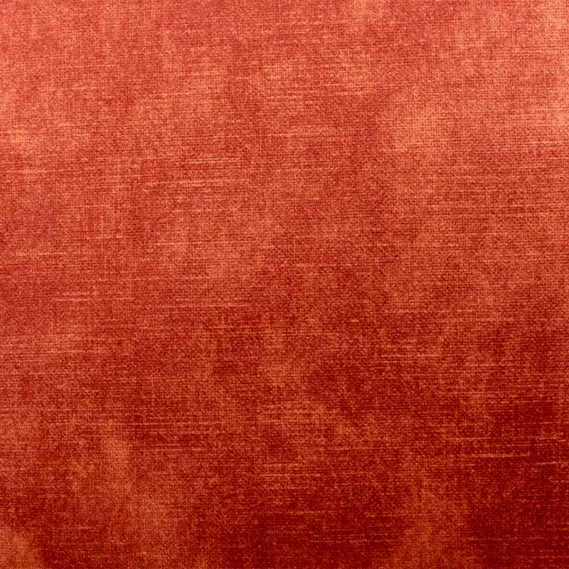 Etta Textured Velvet Cushion in Salmon Rose Pink