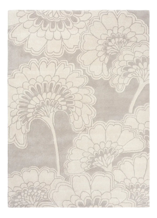 Japanese Floral Florence Broadhurst Oyster 039701 Rug