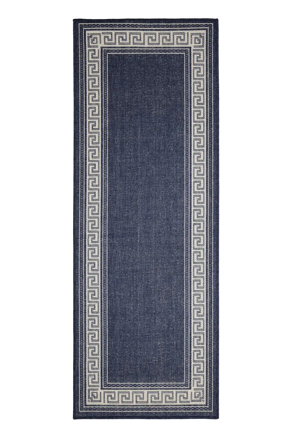 FLATWEAVE GEL Greek Key Navy RS