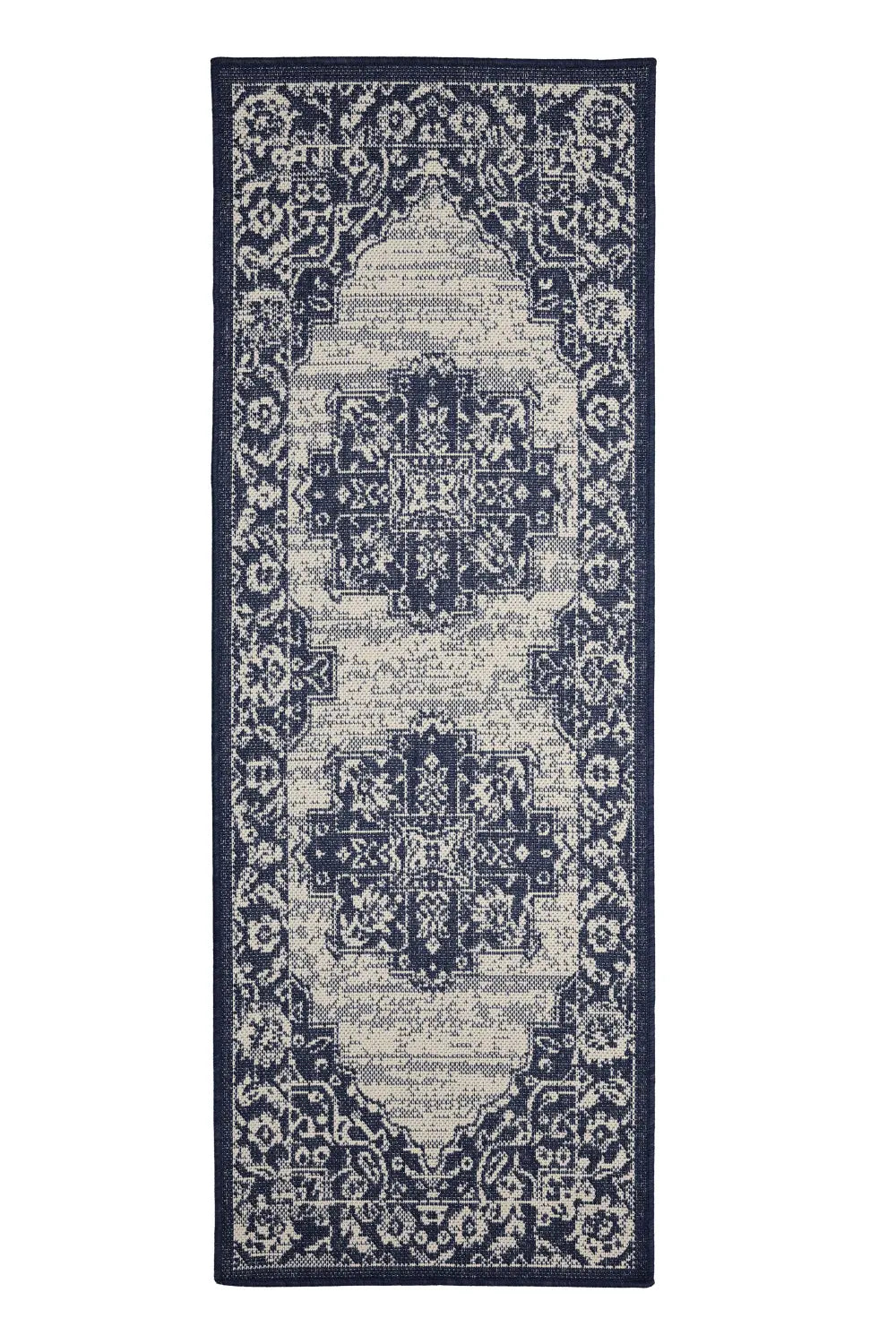 FLATWEAVE GEL Medallion Navy RS