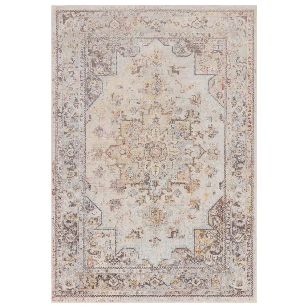 Asiatic flores ester fr05 Multicoloured Living Room Floral Rug.