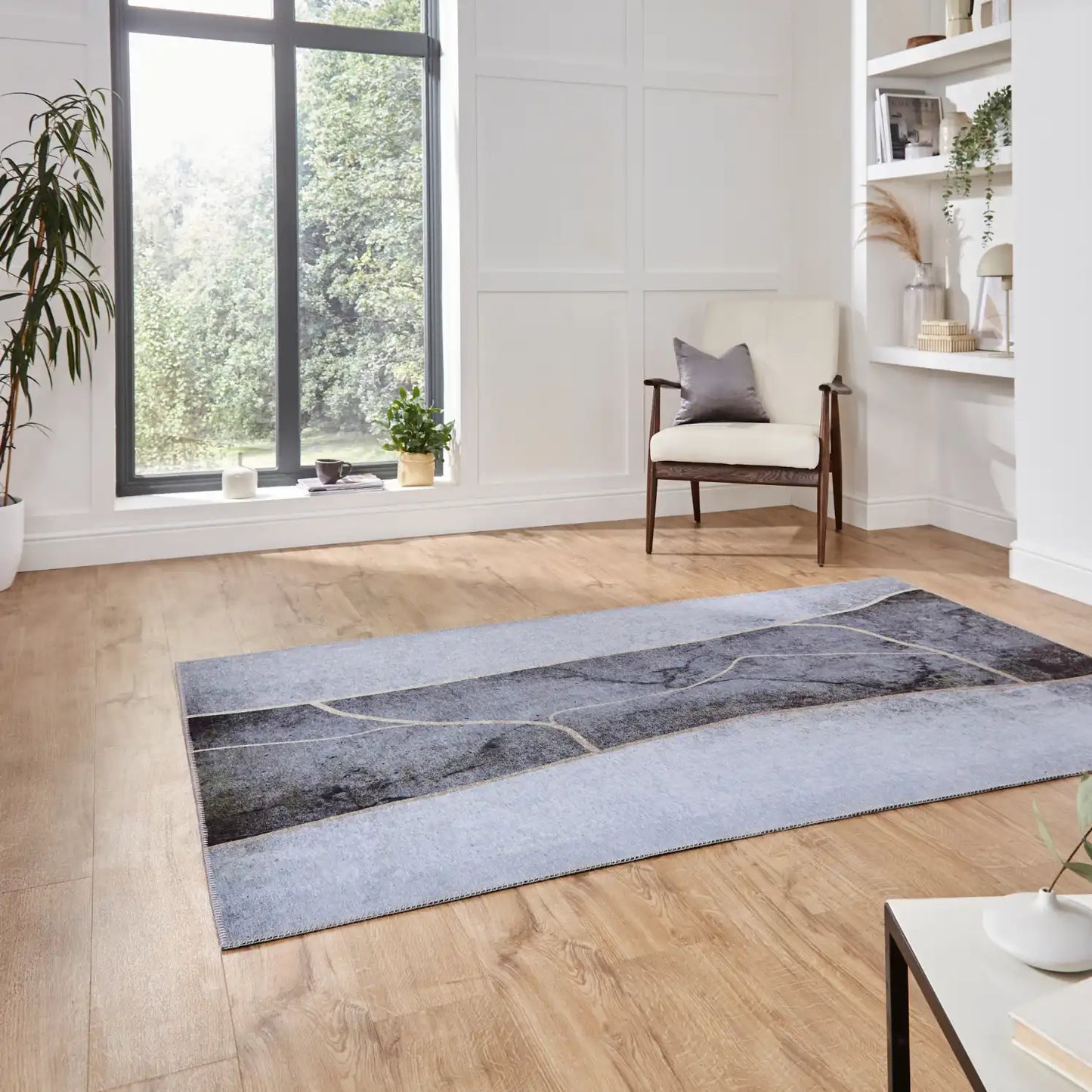 Force K7280 Grey Gold Rug RS
