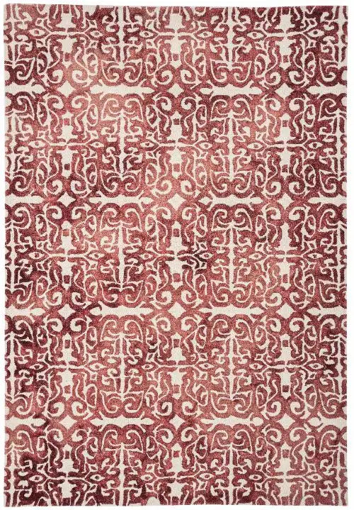 Asiatic fresco red Red  Moroccan Rug.
