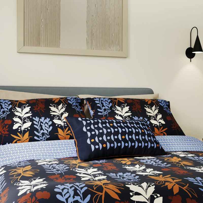 Frey Bedding by Helena Springfield x Simply Scandi in Periwinkle Blues