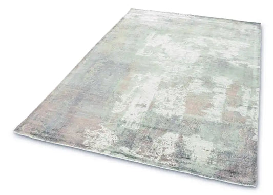 Asiatic gatsby coral Green, Multicoloured, Pink Living Room  Rug.