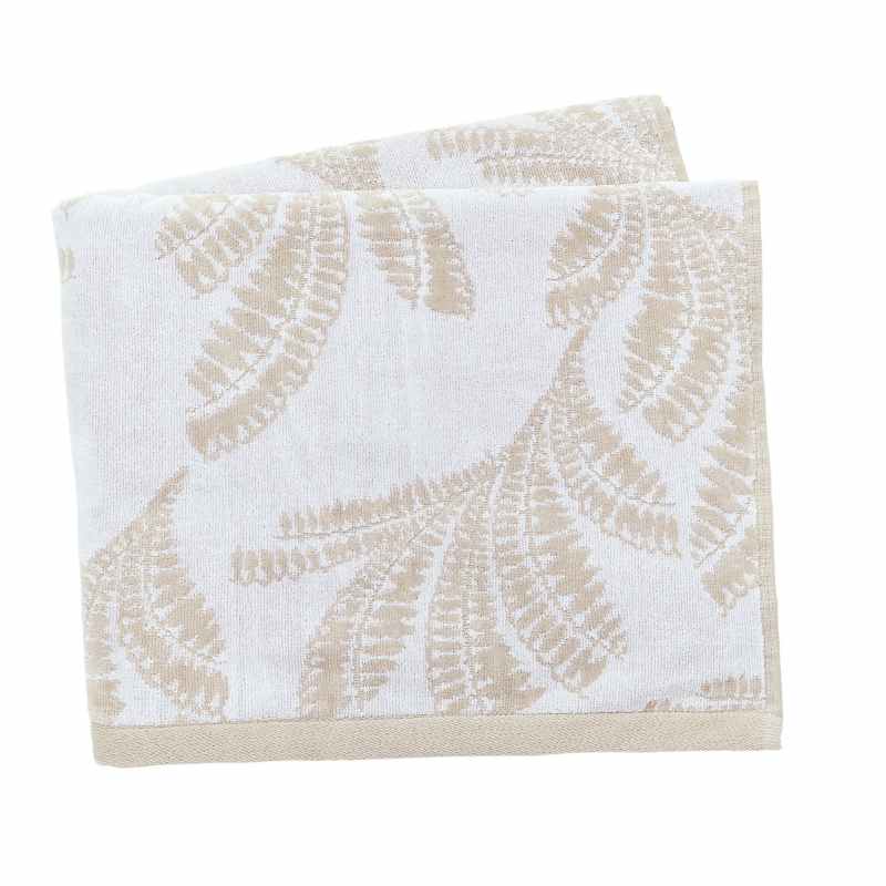 Gatsby Cotton Towels by Helena Springfield in Champagne Beige