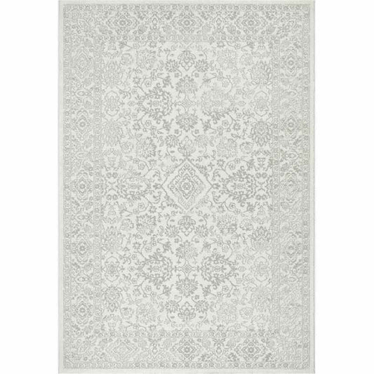 Geo 410004 2161 Traditional Medallion Rugs in Cream