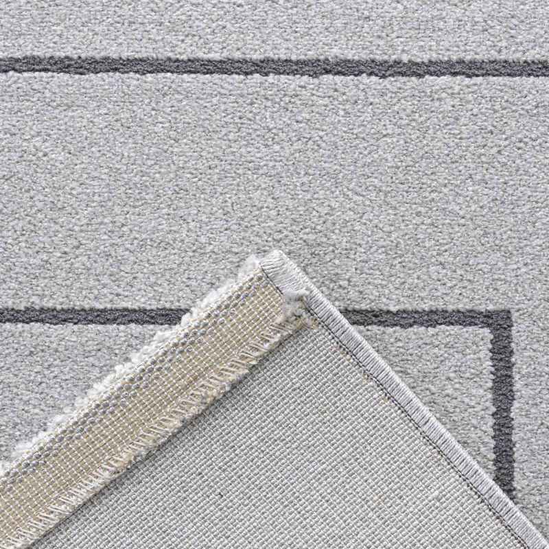 Geo 410029 2131 Modern Geometric Rugs in Grey