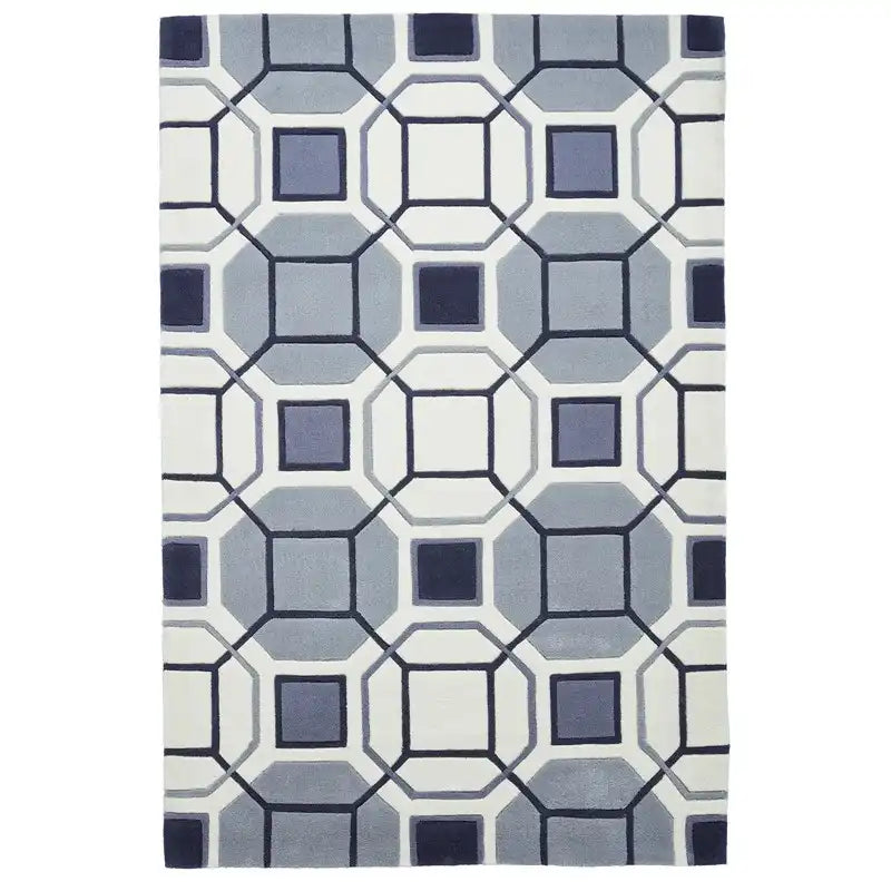 HK 9238 Ivory Grey Rug RS