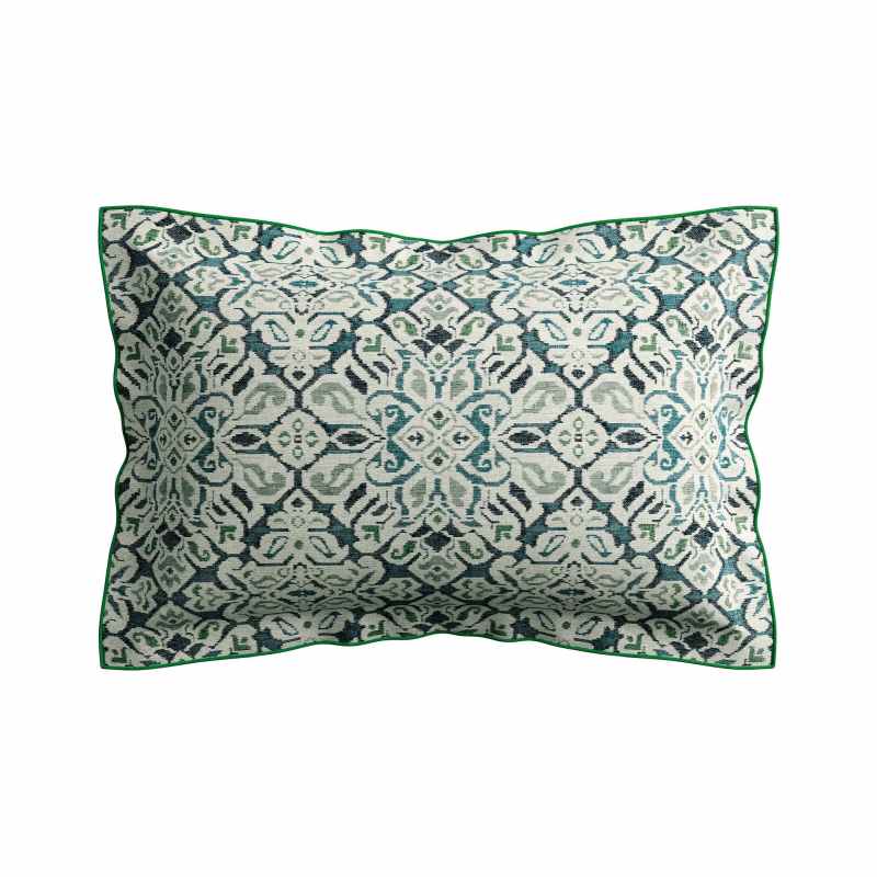 Hallie Bedding by Bedeck of Belfast in Celadon Green