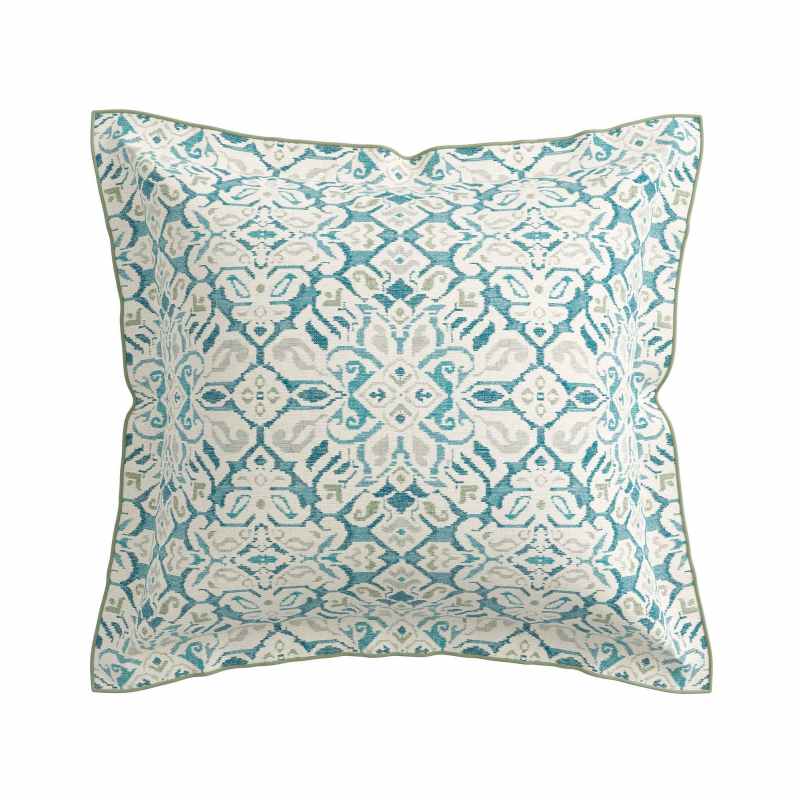 Hallie Bedding by Bedeck of Belfast in Celadon Green