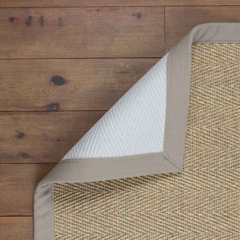 Havana Sienna Natural Fibre Sisal Bordered Runner Rugs