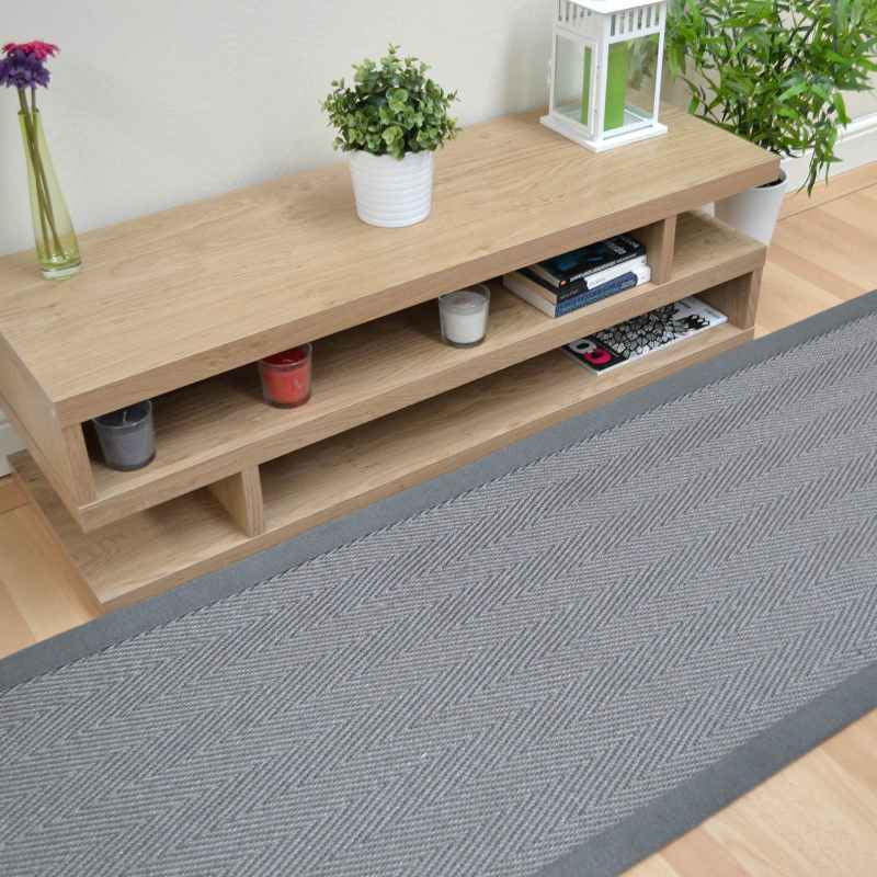 Havana Titanium Sisal Hallway Runners